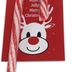 Personalised Candy Canes with Card