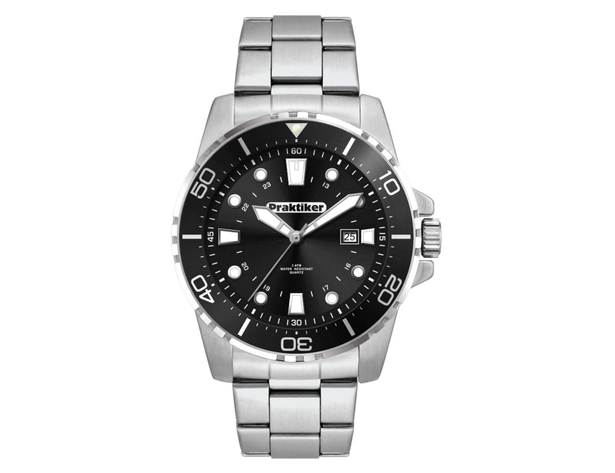 George Sports Watch- Stainless Steel Strap