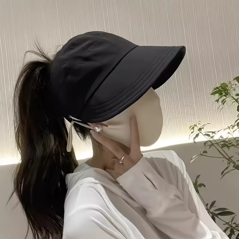Baseball Cap Can Hang Mask Outdoor Thin Quick Drying Sun Hat