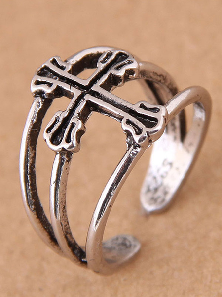 Ring Cross Open Birthday Gift Jewelry